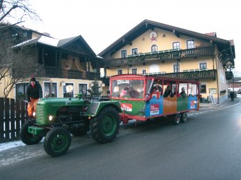 Hotel Pachmair - winterliche Traktorfahrt